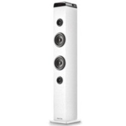 Torre de sonido con bluetooth ngs sky charm pro/ 80w/ 2.0/ blanca