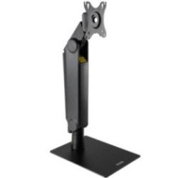 Soporte de sobremesa para monitor tooq db1741tn-b/ giratorio/ inclinable/ hasta 8kg