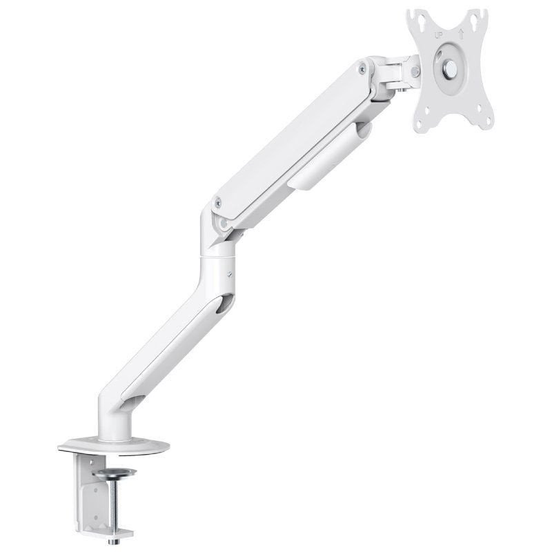 Soporte de mesa para monitor tooq db4032tnr-w/ giratorio/ inclinable/ hasta 9kg