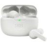 Auriculares bluetooth jbl wave beam con estuche de carga/ autonomía 8h/ blanco