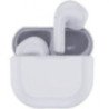 Auriculares bluetooth myway wireless touch mwhph0030 con estuche de carga/ autonomía 3h/ blancos