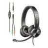 Auriculares ngs msx 11 pro/ con micrófono/ jack 3.5/ negros
