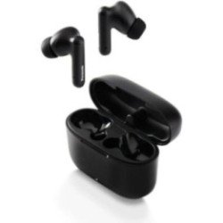 Auriculares bluetooth panasonic rz-b110w con estuche de carga/ autonomía 6h/ negros