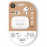 Auriculares bluetooth tech one tech siux.11 tec1411/ con estuche de carga/ autonomía 6h/ blancos