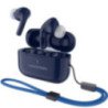 Auriculares bluetooth vention echo lite e11 plus con estuche de carga/ autonomía 6h/ azules