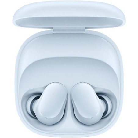 Auriculares bluetooth xiaomi redmi buds 6 play con estuche de carga/ autonomía 7h/ azules