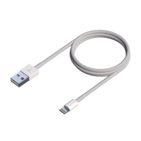 Cable usb 2.0 lightning aisens a102-0542/ usb macho - lightning macho/ 50cm/ blanco