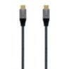 Cable usb 3.2 tipo-c aisens a107-0671 20gbps 100w/ usb tipo-c macho - usb tipo-c macho/ hasta 100w/ 20gbps/ 1m/ gris