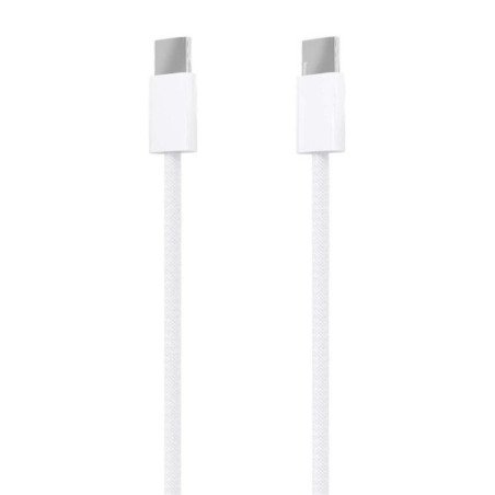 Cable usb 2.0 tipo-c aisens a107-0855/ usb tipo-c macho - usb macho/ hasta 60w/ 480mbps/ 1m/ blanco