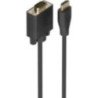 Cable conversor aisens a122-1012 svga macho/ hdmi macho/ 2m/ negro