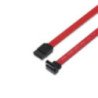 Cable sata aisens a130-0155/ sata hembra - sata hembra/ hasta 0.1w/ 768mbps/ 50cm/ rojo