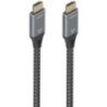 Cable hdmi 2.1 8k aisens a150-0877/ hdmi macho - hdmi macho/ 7m/ gris y negro