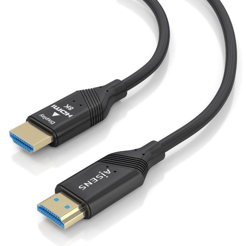 Cable hdmi 2.1 aoc 8k aisens a153-0934/ hdmi macho - hdmi macho/ 15m/ negro