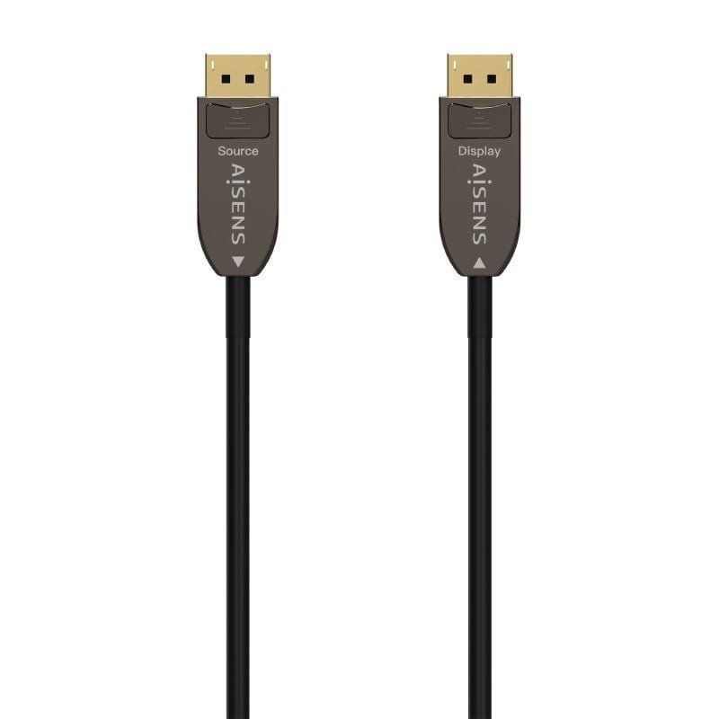 Cable displayport 1.4 aoc 8k aisens a155-0607/ displayport macho - displayport macho/ 15m/ negro