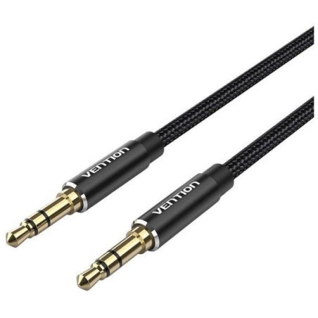 Cable estéreo vention bawbi/ jack 3.5 macho - jack 3.5 macho/ 3m/ negro
