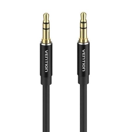 Cable estéreo vention baxbi/ jack 3.5 macho - jack 3.5 macho/ 3m/ negro