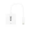 Conversor nanocable 10.16.4102/ usb tipo-c macho - hdmi hembra/ 15cm/ blanco