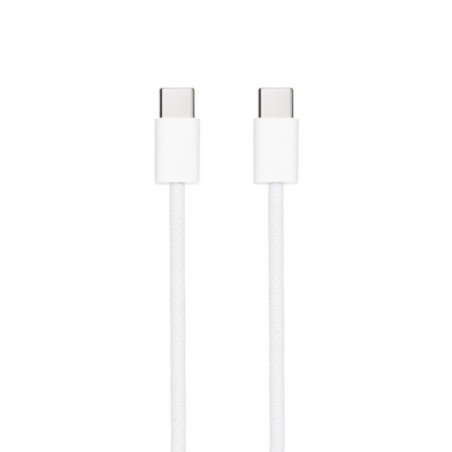 Cable usb 2.0 tipo-c nanocable 10.01.6001-co/ usb tipo-c macho - usb tipo-c macho/ hasta 60w/ 480mbps/ 1m/ blanco