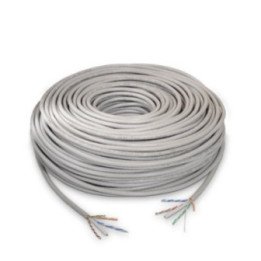 Bobina de cable rj45 utp aisens a135-0261 cat.6/ 100m/ gris