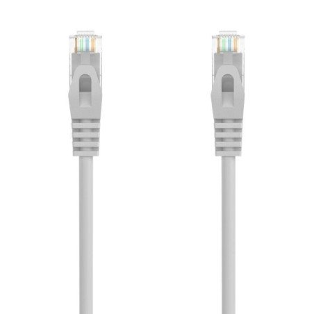 Cable de red rj45 awg24 utp aisens a145-0555 cat.6a/ lszh/ 20m/ gris