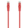 Cable de red rj45 awg24 utp aisens a145-0560 cat.6a/ lszh/ 1.5m/ rojo