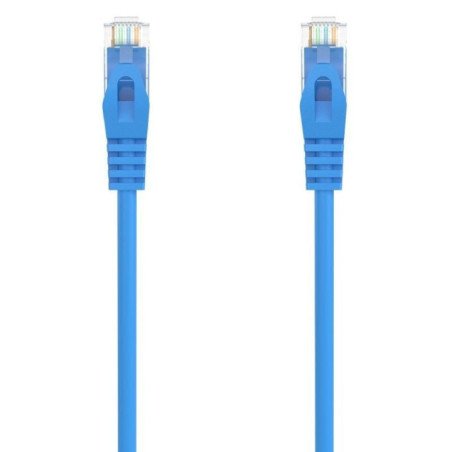 Cable de red rj45 awg24 utp aisens a145-0572 cat.6a/ lszh/ 50cm/ azul
