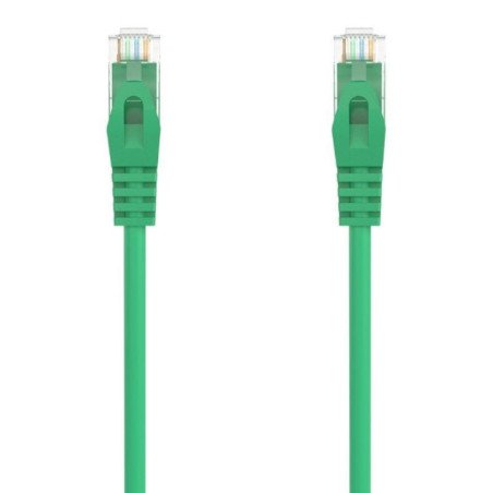 Cable de red rj45 awg24 utp aisens a145-0579 cat.6a/ lszh/ 50cm/ verde