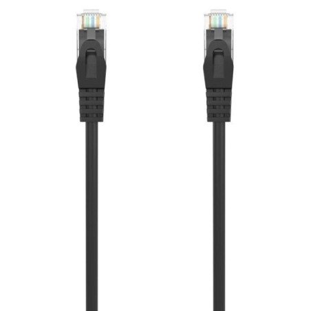 Cable de red rj45 awg24 utp aisens a145-0590 cat.6a/ lszh/ 3m/ negro