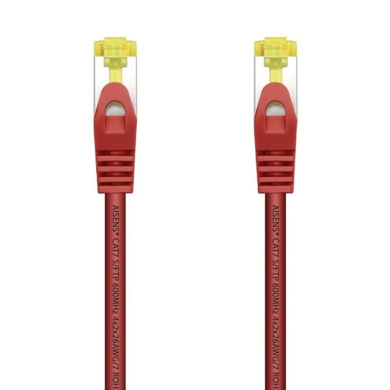 Cable de red rj45 sftp aisens a146-0471 cat.7/ 2m/ rojo