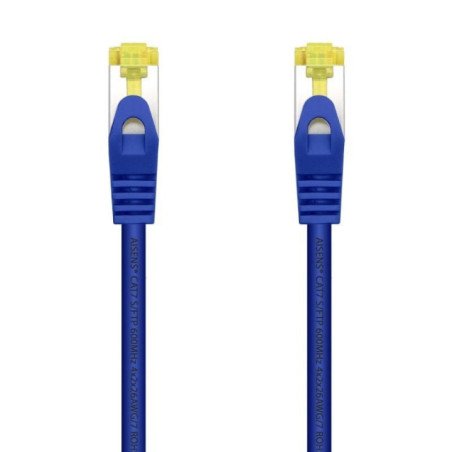 Cable de red rj45 sftp aisens a146-0476 cat.7/ 25cm/ azul