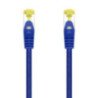 Cable de red rj45 sftp aisens a146-0476 cat.7/ 25cm/ azul
