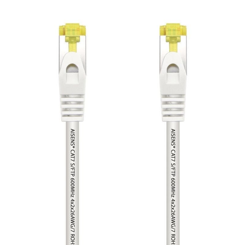 Cable de red rj45 sftp aisens a146-0491 cat.7/ 2m/ blanco