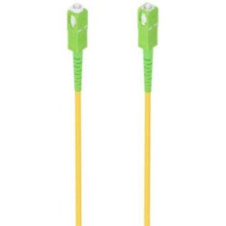 Cable de fibra óptica g657a2 3.0 9/125 smf aisens a152-0981/ lszh/ 3m/ amarillo