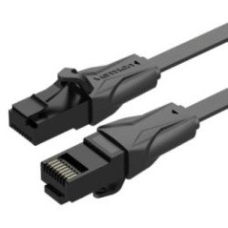 Cable de red rj45 utp vention ibabf cat.6/ 1m/ negro