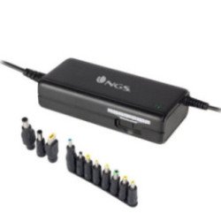 Cargador de portátil ngs ban/ 90w/ manual/ 11 conectores/ voltaje 12-20v