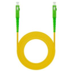 Cable de fibra óptica g657a2 nanocable 10.20.0001/ lszh/ 1m/ amarillo