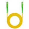 Cable de fibra óptica g657a2 nanocable 10.20.0020/ lszh/ 20m/ amarillo