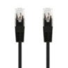 Cable de red rj45 utp nanocable 10.20.0400-bk cat.6/ 50cm/ negro