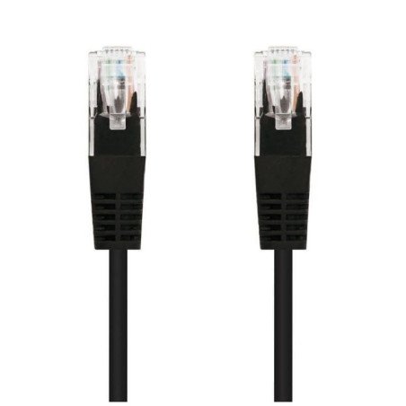 Cable de red rj45 utp nanocable 10.20.0402-bk cat.6/ 2m/ negro