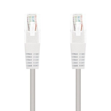 Cable de red rj45 utp nanocable 10.20.0402-w cat.6/ 2m/ blanco