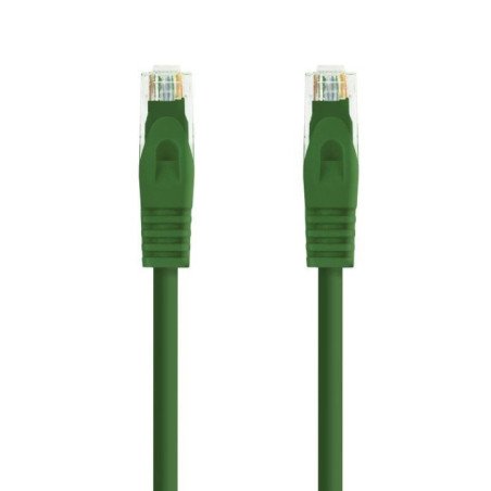 Cable de red rj45 utp nanocable 10.20.1800-l25-gr cat.6a/ lszh/ 25cm/ verde
