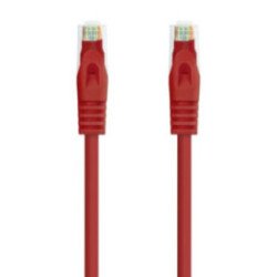 Cable de red rj45 utp nanocable 10.20.1800-l25-r cat.6a/ lszh/ 25cm/ rojo