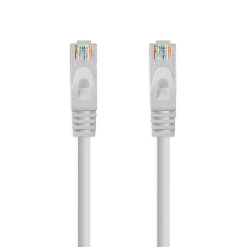 Cable de red rj45 utp nanocable 10.20.1805 cat.6a/ 5m/ gris