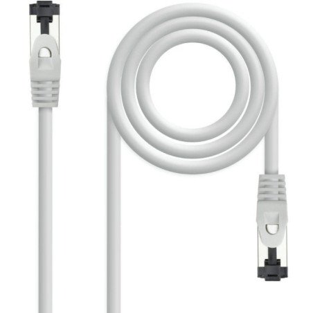 Cable de red rj45 sstp nanocable 10.20.2001 cat.8.1/ 1m/ gris