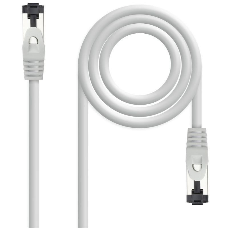Cable de red rj45 sstp nanocable 10.20.2005 cat.8.1/ 5m/ gris