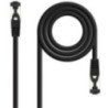 Cable de red rj45 sstp nanocable 10.20.2010-bk cat.8.1/ 10m/ negro