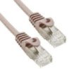 Cable de red rj45 utp phasak phk 1652 cat.6/ 25cm/ gris