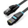 Cable de red rj45 utp vention ibjbd cat.6/ 50cm/ negro