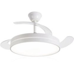 Ventilador de techo daewoo con aspas retráctiles dw5008/ 30w/ 3 aspas/ 6 velocidades