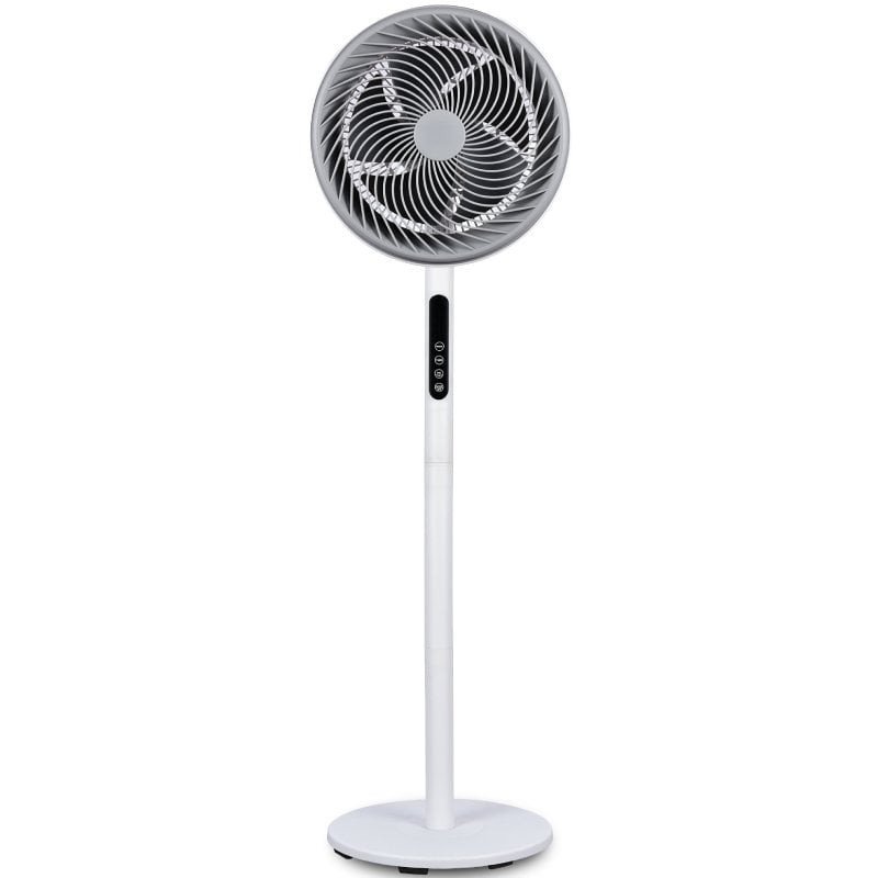 Ventilador de pie daewoo dw9008/ 90w/ 5 aspas 25cm/ 3 velocidades